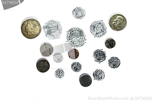 Image of American coins