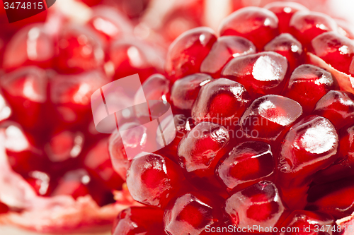 Image of ripe pomegranate  