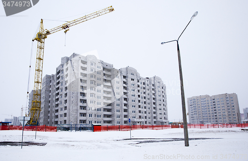 Image of house construction  