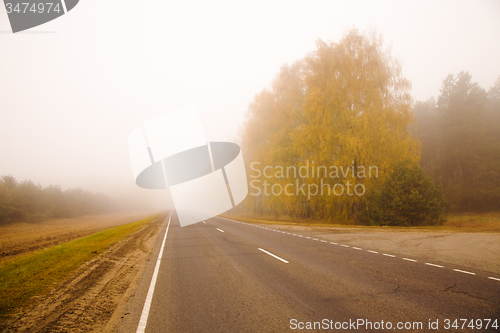 Image of  road autumn