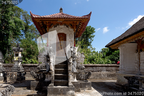 Image of Hindu temple at Pura Sahab, Nusa Penida, Bali, Indonesia