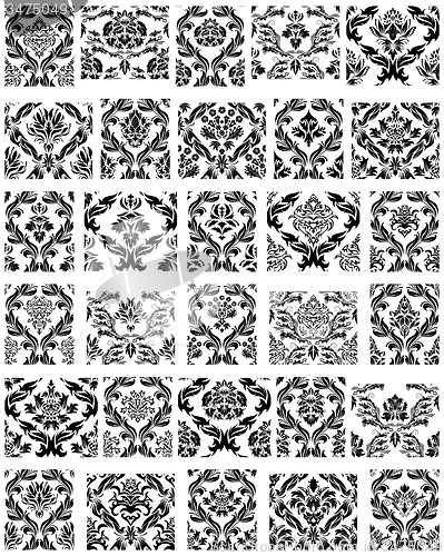 Image of Damask Seamless Pattern