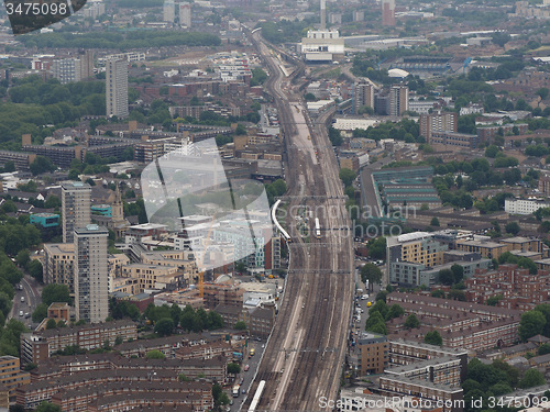 Image of Aerial view of London