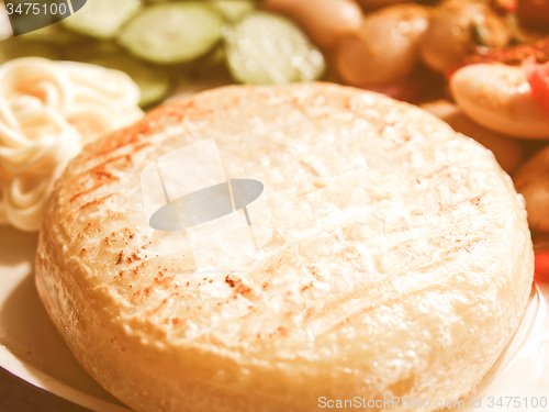 Image of Retro looking Cheese picture