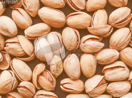 Image of Retro looking Pistachios