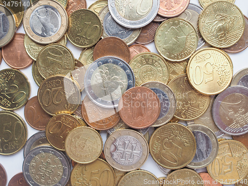 Image of Euro coins