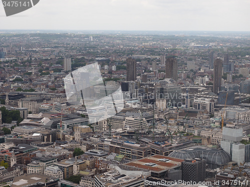Image of Aerial view of London