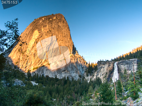 Image of Sunset in Yosemite park