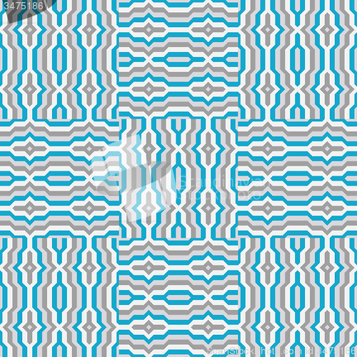 Image of Seamless pattern. Mosaic. 