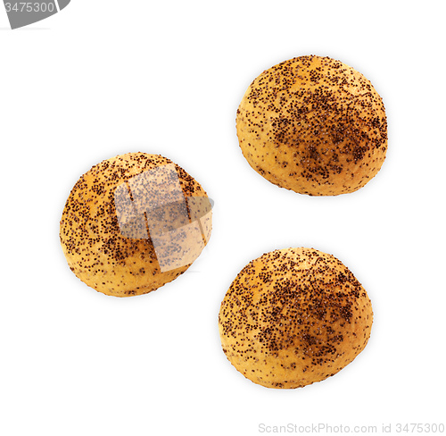Image of Buns, topped with sesame seeds