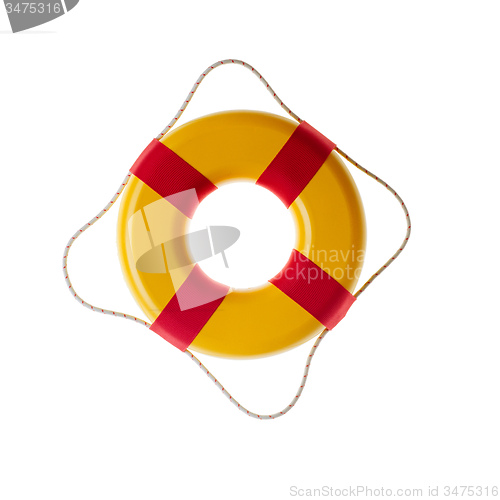 Image of lifebuoy isolated