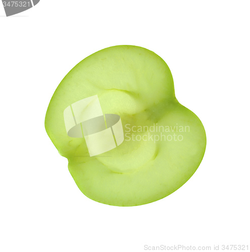 Image of half of apple