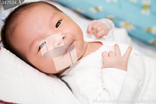 Image of Smiling baby boy