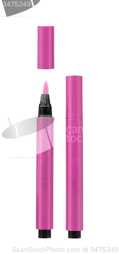 Image of pink Cosmetic pencils