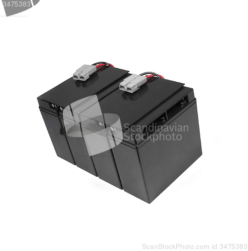 Image of Generic black car battery