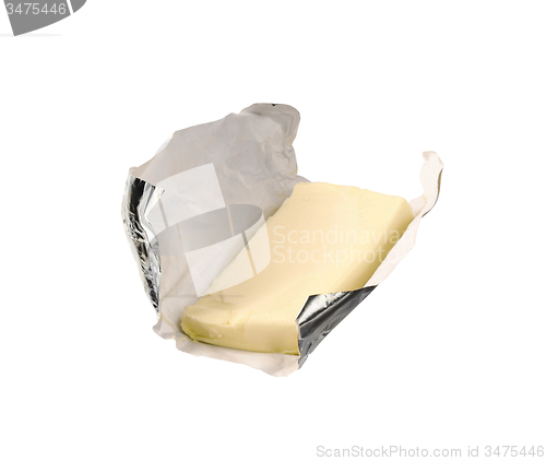 Image of Open Block of Butter