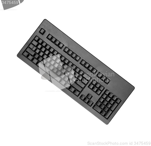Image of black keyboard