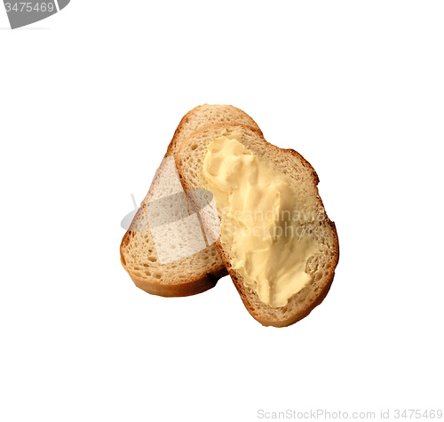 Image of buttered bread