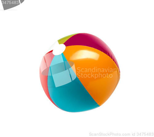 Image of Beach ball isolated