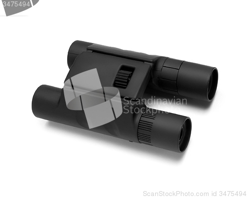 Image of Black binoculars 