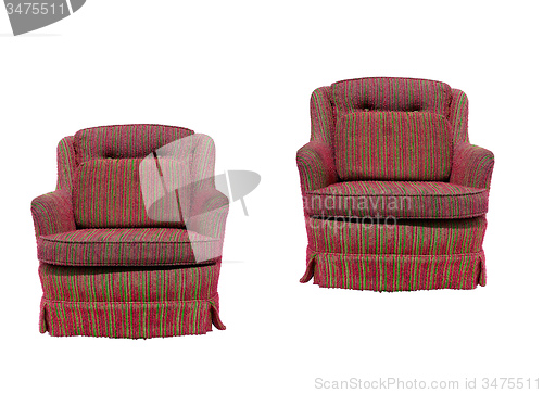 Image of Bright Armchair isolated
