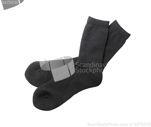 Image of black socks