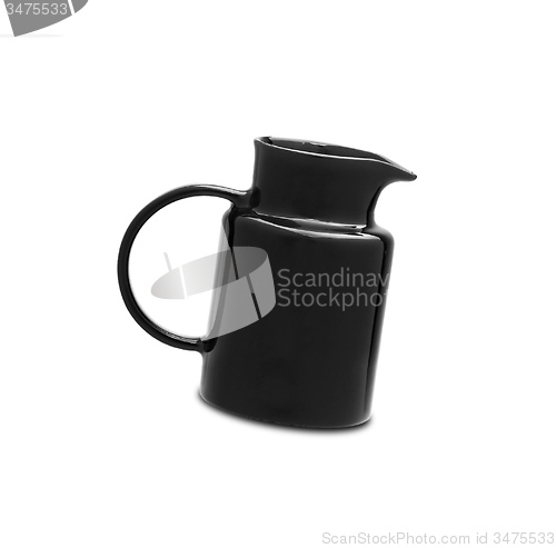Image of black kitchen pitcher