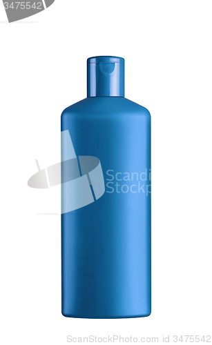 Image of Plastic shampoo bottle