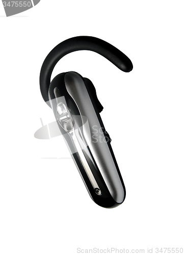 Image of bluetooth headset isolated