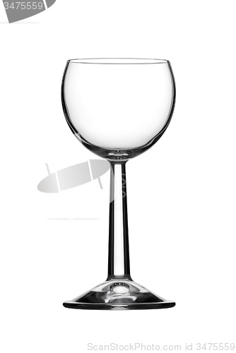 Image of Empty wine glass