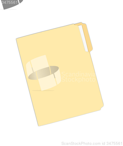 Image of Yellow Folder