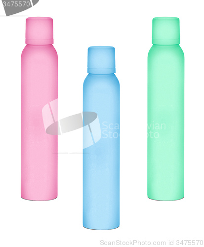 Image of bottles for cosmetic sprays