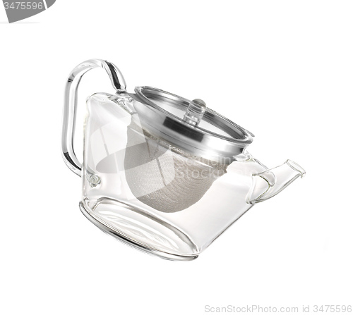 Image of Glass teapot