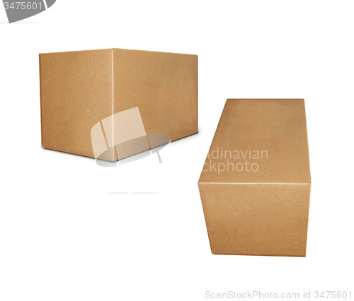 Image of Cardboard boxes