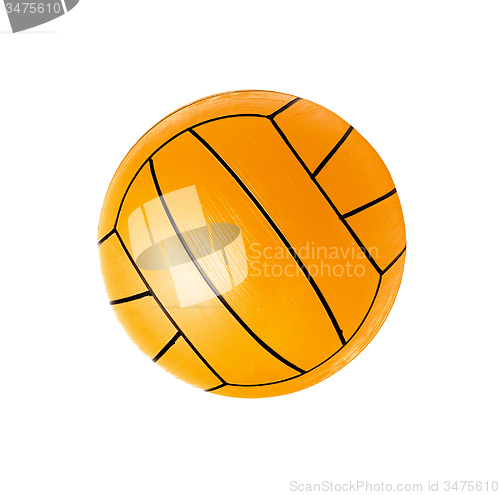 Image of volleyball ball isolated over white