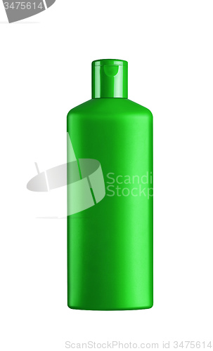 Image of Shampoo bottle isolated