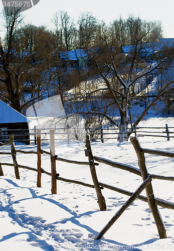 Image of Rustic Winter Landscape