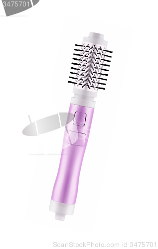 Image of Pink hair brushes for a baby