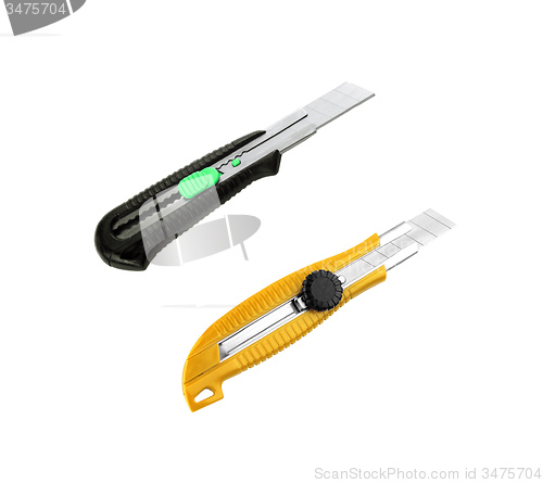 Image of retractable utility knife