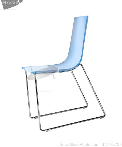 Image of Nice blue chair 