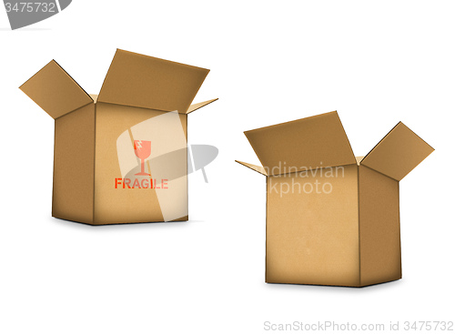 Image of cardboard boxes