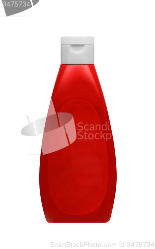 Image of plastic ketchup bottle