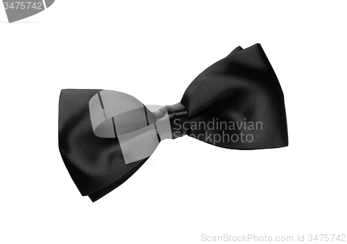 Image of Mens black necktie