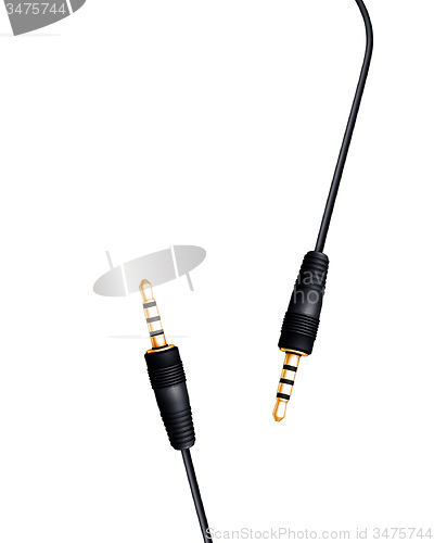 Image of Studio audio cables extending
