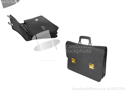 Image of Black business briefcases