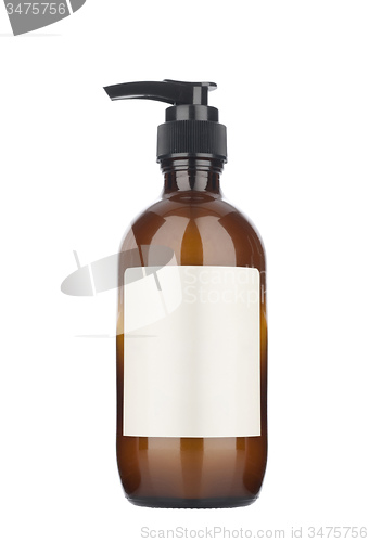 Image of Plastic pump soap bottle