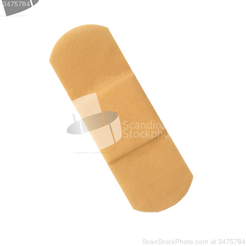 Image of adhesive plaster isolated