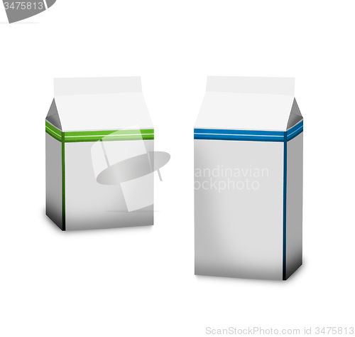 Image of Two Milk Carton Packages