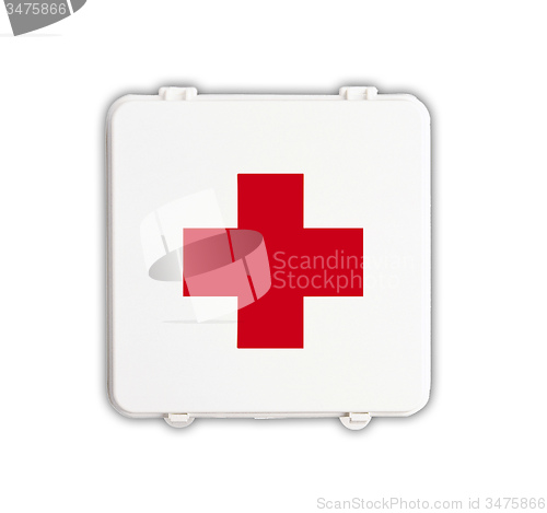 Image of First aid equipment storage box