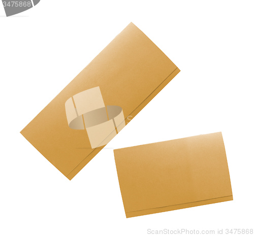 Image of yellow envelopes